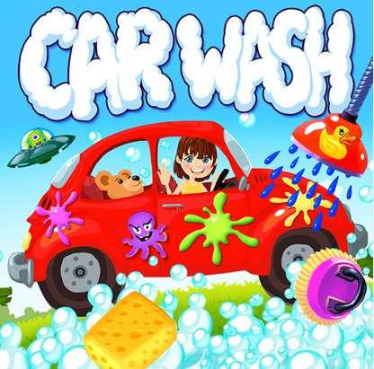Rửa xe cho trẻ em – Car Wash for Kids