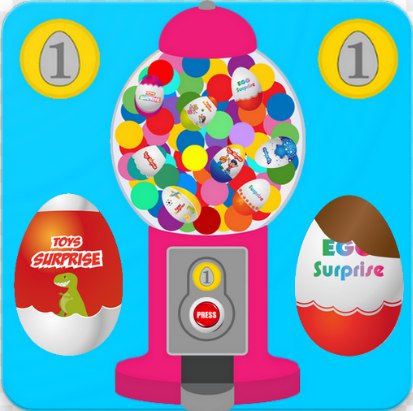 Máy bán trứng ngạc nhiên – Surprise Eggs Vending Machine